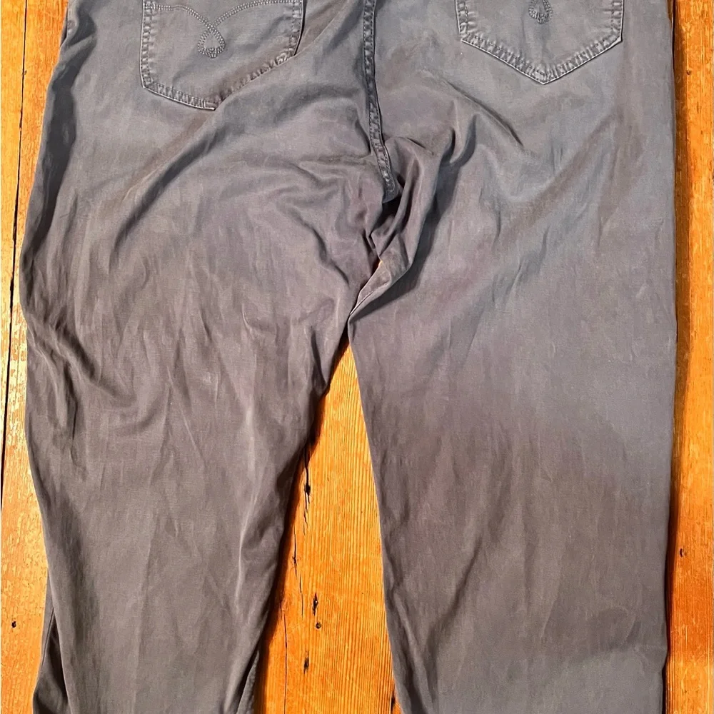 Jack of Spades Men's Relaxed Fit Casual Pants – W42 L30 – Blue Utility/Workwear